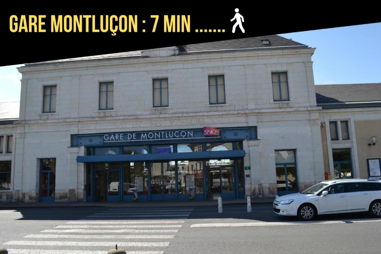 Centre-Ville - Gare - Jardin Wilson - Château Bourbon Montluçon Exterior foto